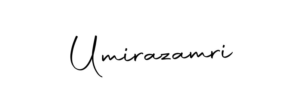 Make a beautiful signature design for name Umirazamri. With this signature (Autography-DOLnW) style, you can create a handwritten signature for free. Umirazamri signature style 10 images and pictures png