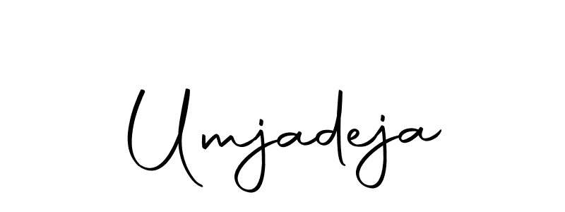 Make a beautiful signature design for name Umjadeja. Use this online signature maker to create a handwritten signature for free. Umjadeja signature style 10 images and pictures png