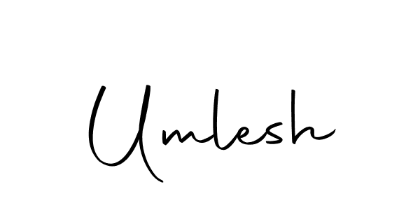 Umlesh stylish signature style. Best Handwritten Sign (Autography-DOLnW) for my name. Handwritten Signature Collection Ideas for my name Umlesh. Umlesh signature style 10 images and pictures png