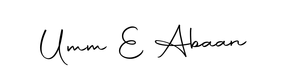 Make a short Umm E Abaan signature style. Manage your documents anywhere anytime using Autography-DOLnW. Create and add eSignatures, submit forms, share and send files easily. Umm E Abaan signature style 10 images and pictures png