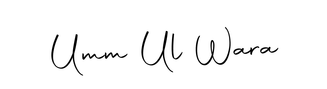 You should practise on your own different ways (Autography-DOLnW) to write your name (Umm Ul Wara) in signature. don't let someone else do it for you. Umm Ul Wara signature style 10 images and pictures png