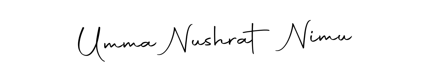 How to Draw Umma Nushrat Nimu signature style? Autography-DOLnW is a latest design signature styles for name Umma Nushrat Nimu. Umma Nushrat Nimu signature style 10 images and pictures png
