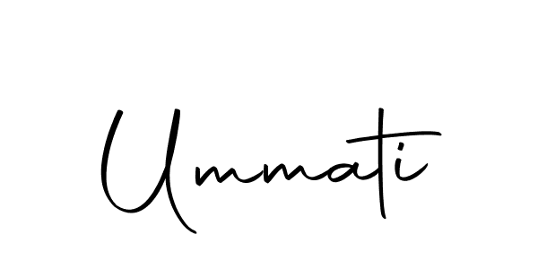 How to make Ummati signature? Autography-DOLnW is a professional autograph style. Create handwritten signature for Ummati name. Ummati signature style 10 images and pictures png