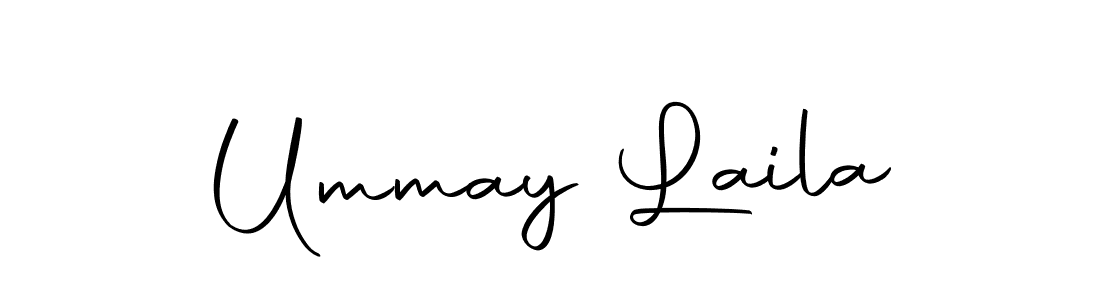 Use a signature maker to create a handwritten signature online. With this signature software, you can design (Autography-DOLnW) your own signature for name Ummay Laila. Ummay Laila signature style 10 images and pictures png