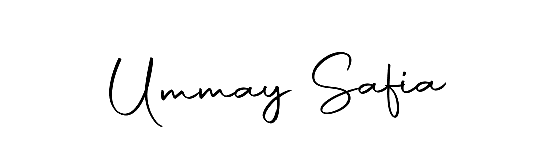 Also we have Ummay Safia name is the best signature style. Create professional handwritten signature collection using Autography-DOLnW autograph style. Ummay Safia signature style 10 images and pictures png