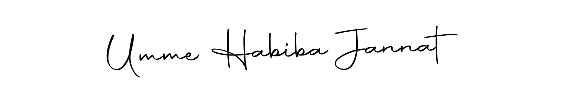 if you are searching for the best signature style for your name Umme Habiba Jannat. so please give up your signature search. here we have designed multiple signature styles  using Autography-DOLnW. Umme Habiba Jannat signature style 10 images and pictures png