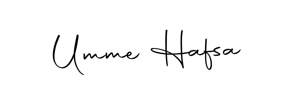 It looks lik you need a new signature style for name Umme Hafsa. Design unique handwritten (Autography-DOLnW) signature with our free signature maker in just a few clicks. Umme Hafsa signature style 10 images and pictures png