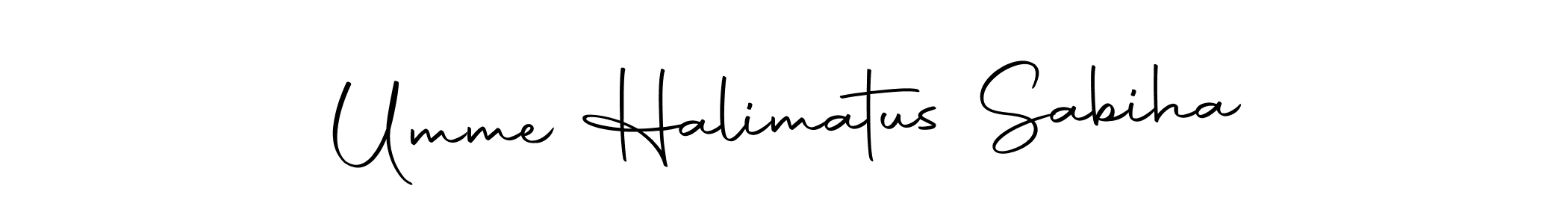if you are searching for the best signature style for your name Umme Halimatus Sabiha. so please give up your signature search. here we have designed multiple signature styles  using Autography-DOLnW. Umme Halimatus Sabiha signature style 10 images and pictures png