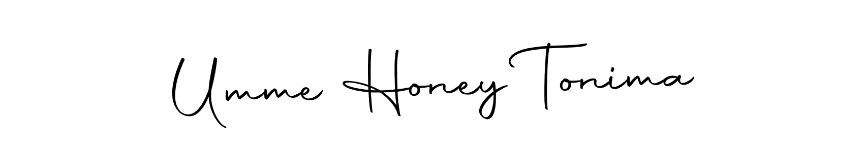 Make a beautiful signature design for name Umme Honey Tonima. Use this online signature maker to create a handwritten signature for free. Umme Honey Tonima signature style 10 images and pictures png