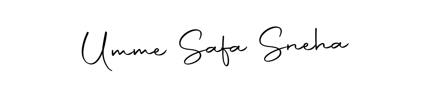 It looks lik you need a new signature style for name Umme Safa Sneha. Design unique handwritten (Autography-DOLnW) signature with our free signature maker in just a few clicks. Umme Safa Sneha signature style 10 images and pictures png