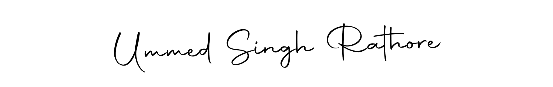 Design your own signature with our free online signature maker. With this signature software, you can create a handwritten (Autography-DOLnW) signature for name Ummed Singh Rathore. Ummed Singh Rathore signature style 10 images and pictures png