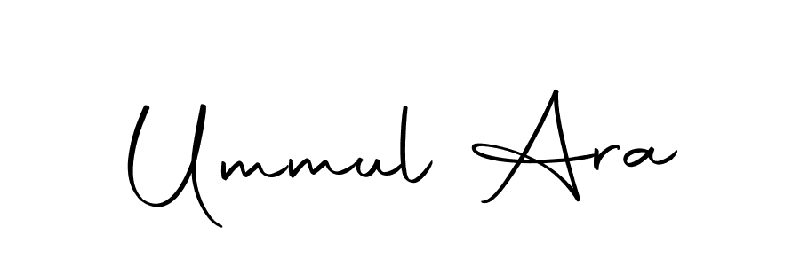 Ummul Ara stylish signature style. Best Handwritten Sign (Autography-DOLnW) for my name. Handwritten Signature Collection Ideas for my name Ummul Ara. Ummul Ara signature style 10 images and pictures png