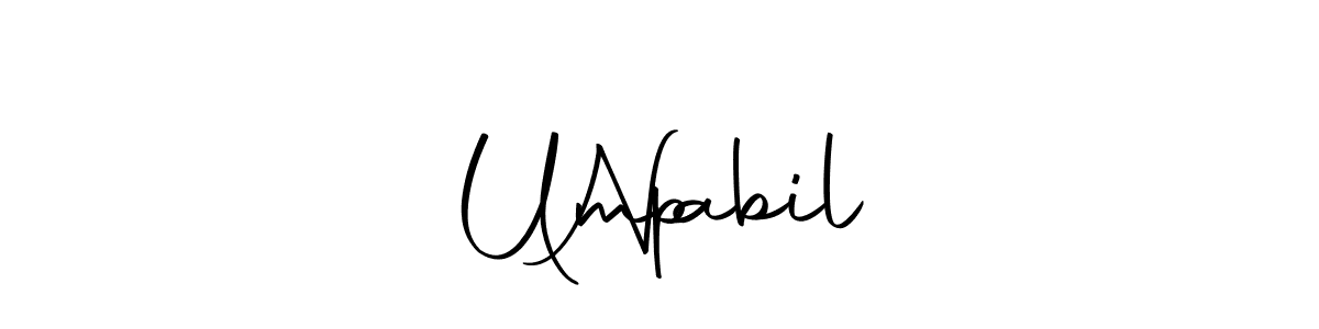 The best way (Autography-DOLnW) to make a short signature is to pick only two or three words in your name. The name Ump    Nabil include a total of six letters. For converting this name. Ump    Nabil signature style 10 images and pictures png