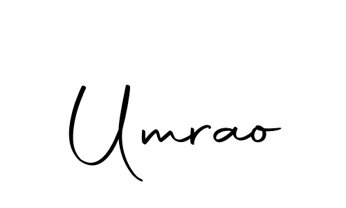 You should practise on your own different ways (Autography-DOLnW) to write your name (Umrao) in signature. don't let someone else do it for you. Umrao signature style 10 images and pictures png