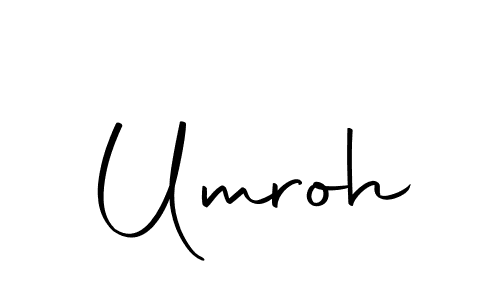 Umroh stylish signature style. Best Handwritten Sign (Autography-DOLnW) for my name. Handwritten Signature Collection Ideas for my name Umroh. Umroh signature style 10 images and pictures png