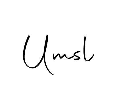 Also we have Umsl name is the best signature style. Create professional handwritten signature collection using Autography-DOLnW autograph style. Umsl signature style 10 images and pictures png