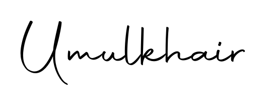 Discover the perfect balance of readability and style for Umulkhair with Autography-DOLnW font. Create your dream signature today. Umulkhair signature style 10 images and pictures png