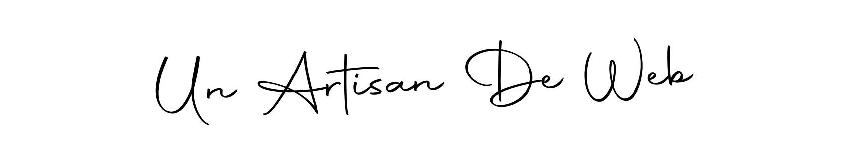 Also we have Un Artisan De Web name is the best signature style. Create professional handwritten signature collection using Autography-DOLnW autograph style. Un Artisan De Web signature style 10 images and pictures png