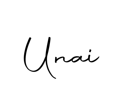 Unai stylish signature style. Best Handwritten Sign (Autography-DOLnW) for my name. Handwritten Signature Collection Ideas for my name Unai. Unai signature style 10 images and pictures png