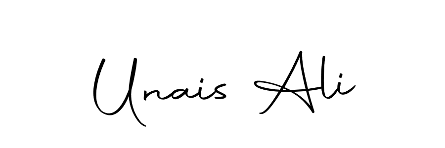 You should practise on your own different ways (Autography-DOLnW) to write your name (Unais Ali) in signature. don't let someone else do it for you. Unais Ali signature style 10 images and pictures png