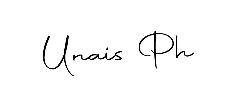 How to Draw Unais Ph signature style? Autography-DOLnW is a latest design signature styles for name Unais Ph. Unais Ph signature style 10 images and pictures png