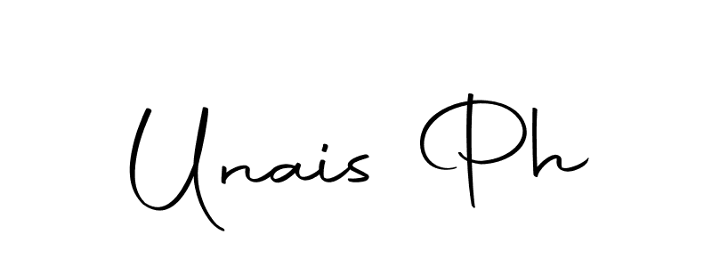 Make a beautiful signature design for name Unais Ph. With this signature (Autography-DOLnW) style, you can create a handwritten signature for free. Unais Ph signature style 10 images and pictures png