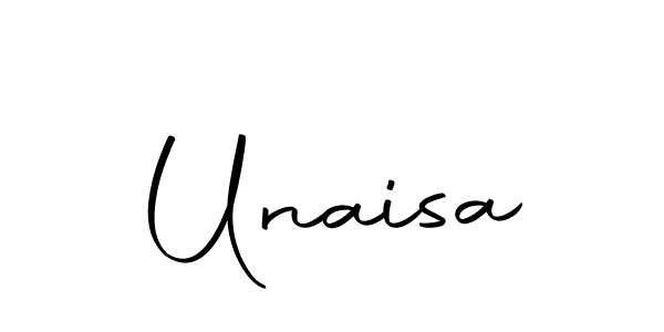 How to make Unaisa name signature. Use Autography-DOLnW style for creating short signs online. This is the latest handwritten sign. Unaisa signature style 10 images and pictures png