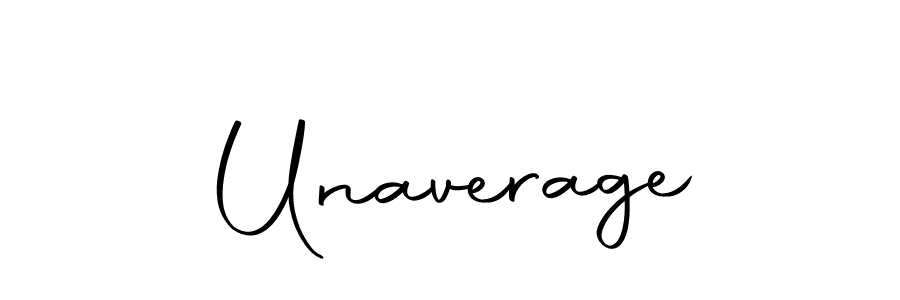 How to make Unaverage signature? Autography-DOLnW is a professional autograph style. Create handwritten signature for Unaverage name. Unaverage signature style 10 images and pictures png