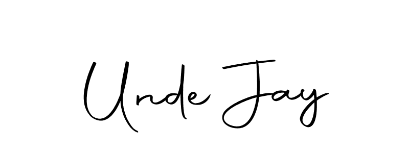 Check out images of Autograph of Unde Jay name. Actor Unde Jay Signature Style. Autography-DOLnW is a professional sign style online. Unde Jay signature style 10 images and pictures png