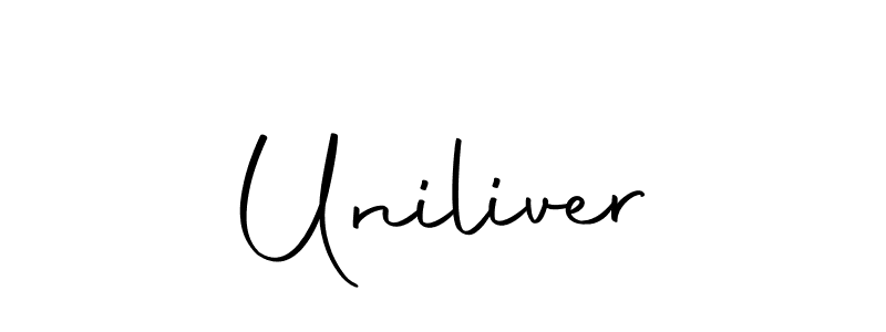 Design your own signature with our free online signature maker. With this signature software, you can create a handwritten (Autography-DOLnW) signature for name Uniliver. Uniliver signature style 10 images and pictures png