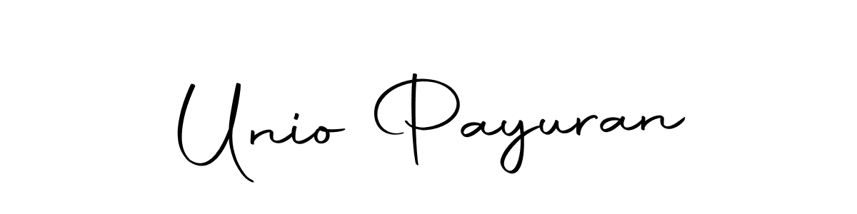 Also we have Unio Payuran name is the best signature style. Create professional handwritten signature collection using Autography-DOLnW autograph style. Unio Payuran signature style 10 images and pictures png