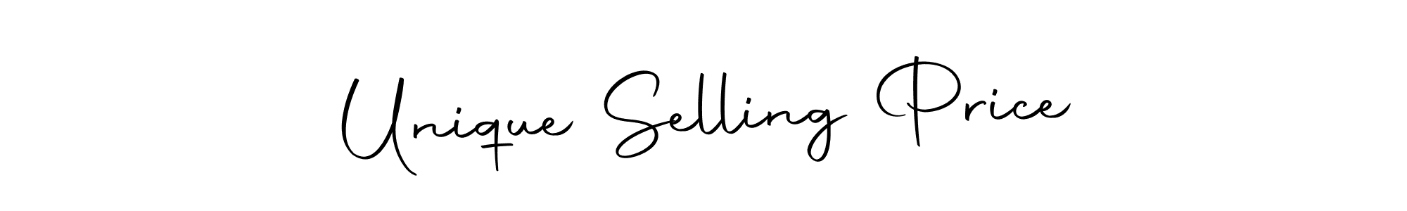 Also we have Unique Selling Price name is the best signature style. Create professional handwritten signature collection using Autography-DOLnW autograph style. Unique Selling Price signature style 10 images and pictures png