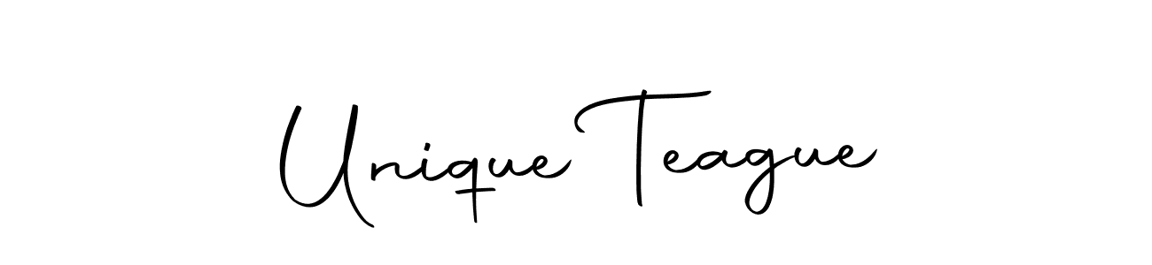 It looks lik you need a new signature style for name Unique Teague. Design unique handwritten (Autography-DOLnW) signature with our free signature maker in just a few clicks. Unique Teague signature style 10 images and pictures png