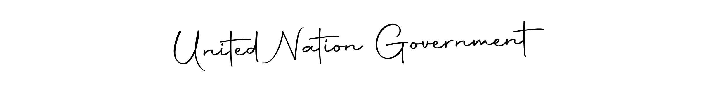How to Draw United Nation Government signature style? Autography-DOLnW is a latest design signature styles for name United Nation Government. United Nation Government signature style 10 images and pictures png
