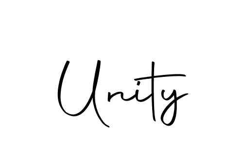 Design your own signature with our free online signature maker. With this signature software, you can create a handwritten (Autography-DOLnW) signature for name Unity. Unity signature style 10 images and pictures png