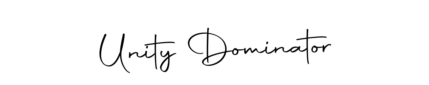 Similarly Autography-DOLnW is the best handwritten signature design. Signature creator online .You can use it as an online autograph creator for name Unity Dominator. Unity Dominator signature style 10 images and pictures png