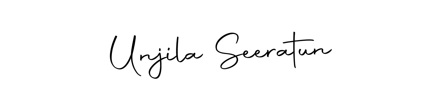 Check out images of Autograph of Unjila Seeratun name. Actor Unjila Seeratun Signature Style. Autography-DOLnW is a professional sign style online. Unjila Seeratun signature style 10 images and pictures png