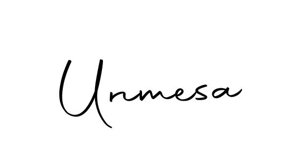 Design your own signature with our free online signature maker. With this signature software, you can create a handwritten (Autography-DOLnW) signature for name Unmesa. Unmesa signature style 10 images and pictures png