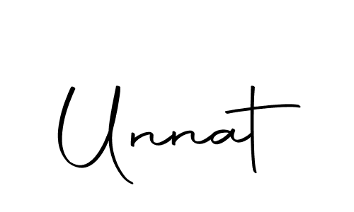 Make a beautiful signature design for name Unnat. With this signature (Autography-DOLnW) style, you can create a handwritten signature for free. Unnat signature style 10 images and pictures png