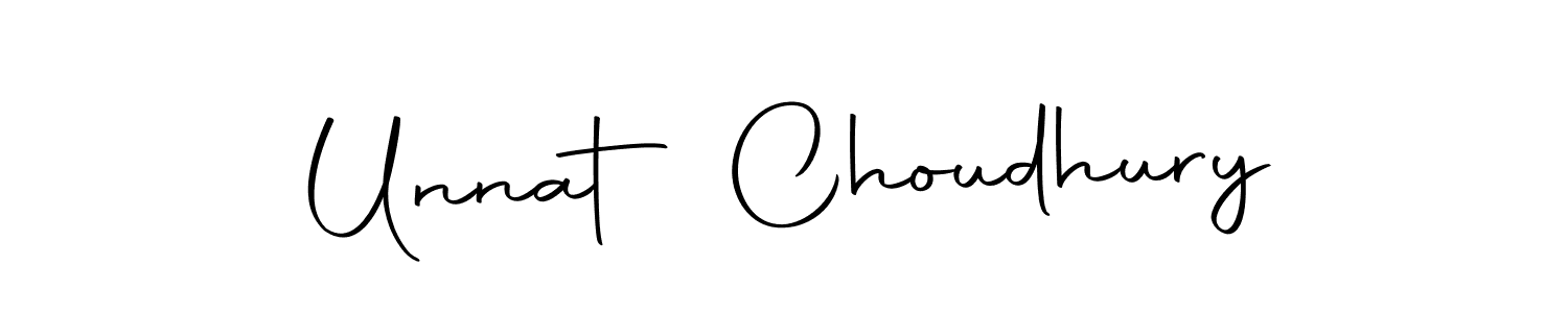 Unnat Choudhury stylish signature style. Best Handwritten Sign (Autography-DOLnW) for my name. Handwritten Signature Collection Ideas for my name Unnat Choudhury. Unnat Choudhury signature style 10 images and pictures png