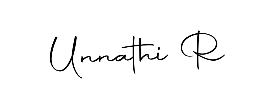 Also we have Unnathi R name is the best signature style. Create professional handwritten signature collection using Autography-DOLnW autograph style. Unnathi R signature style 10 images and pictures png