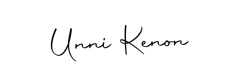 Similarly Autography-DOLnW is the best handwritten signature design. Signature creator online .You can use it as an online autograph creator for name Unni Kenon. Unni Kenon signature style 10 images and pictures png