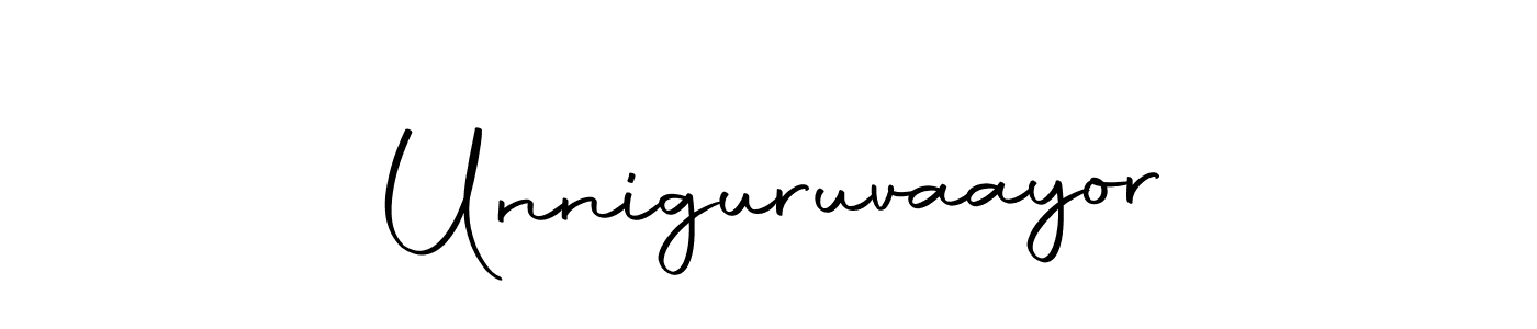 How to make Unniguruvaayor signature? Autography-DOLnW is a professional autograph style. Create handwritten signature for Unniguruvaayor name. Unniguruvaayor signature style 10 images and pictures png