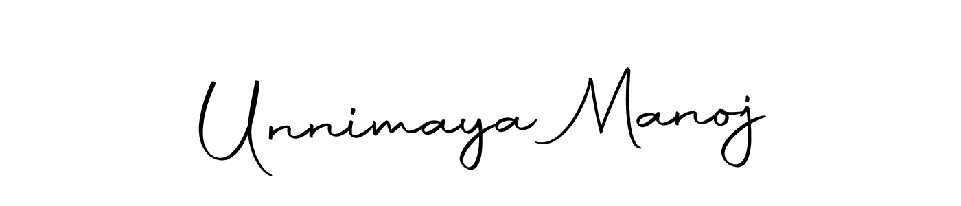Autography-DOLnW is a professional signature style that is perfect for those who want to add a touch of class to their signature. It is also a great choice for those who want to make their signature more unique. Get Unnimaya Manoj name to fancy signature for free. Unnimaya Manoj signature style 10 images and pictures png