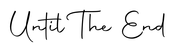 Once you've used our free online signature maker to create your best signature Autography-DOLnW style, it's time to enjoy signing your documents with Until The End name. Until The End signature style 10 images and pictures png