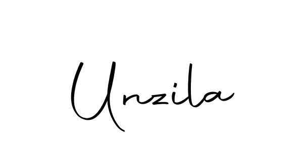 The best way (Autography-DOLnW) to make a short signature is to pick only two or three words in your name. The name Unzila include a total of six letters. For converting this name. Unzila signature style 10 images and pictures png