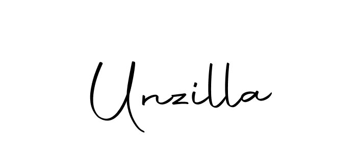Also we have Unzilla name is the best signature style. Create professional handwritten signature collection using Autography-DOLnW autograph style. Unzilla signature style 10 images and pictures png