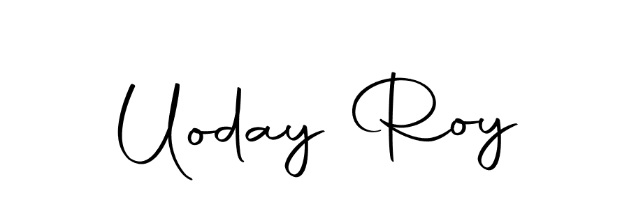 Uoday Roy stylish signature style. Best Handwritten Sign (Autography-DOLnW) for my name. Handwritten Signature Collection Ideas for my name Uoday Roy. Uoday Roy signature style 10 images and pictures png