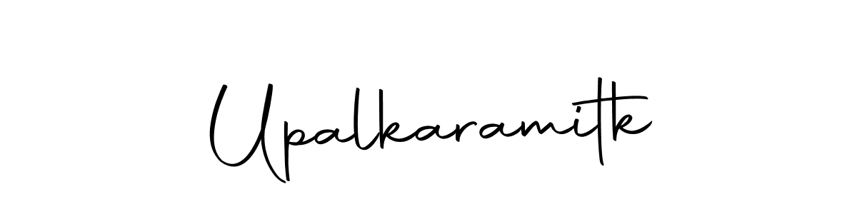 Use a signature maker to create a handwritten signature online. With this signature software, you can design (Autography-DOLnW) your own signature for name Upalkaramitk. Upalkaramitk signature style 10 images and pictures png