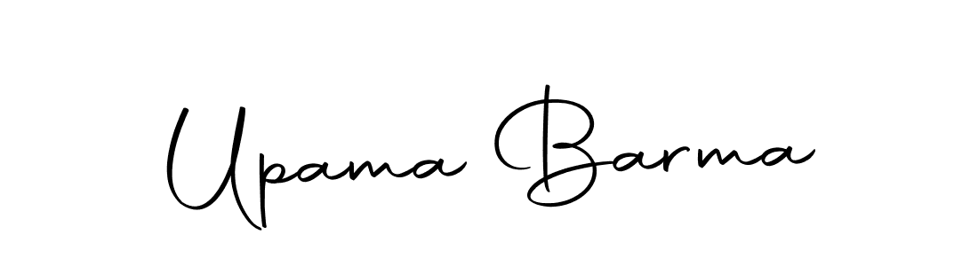 Upama Barma stylish signature style. Best Handwritten Sign (Autography-DOLnW) for my name. Handwritten Signature Collection Ideas for my name Upama Barma. Upama Barma signature style 10 images and pictures png